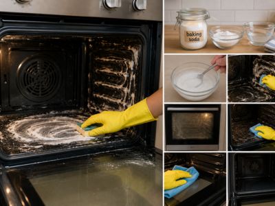 Natural oven cleaning eco-friendly methods