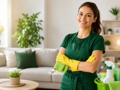 Regular cleaning service
