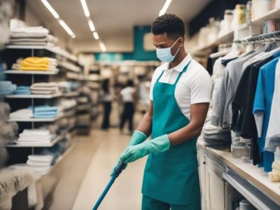Retail store cleaning